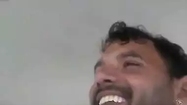 Rural desi lady kissed and boobs sucked in car