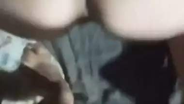 Quick doggy style sex of a big-ass lady