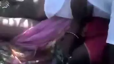 Sexy village aunty fucked by old land lord in farm land