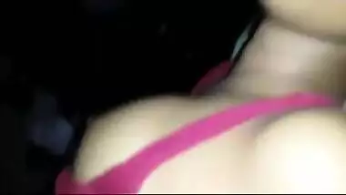 Delhi college girl invites boyfriend when alone and horny!