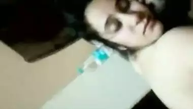 Punjabi sikh wife showing lovely tits and ass...