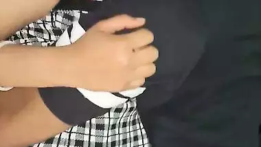 Young boys fucking Lathika bhabhi in threesome mode