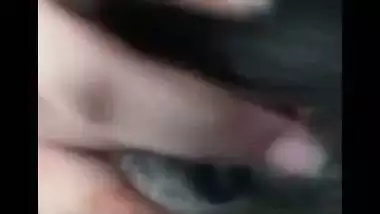 Big boobs horny GF fingering on video call to lover