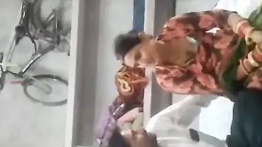 Mature bhabhi pussy fucking by money lender caught on cam