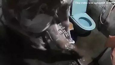 Malathi Akka Sucks And Washes A Dick In Bathroom