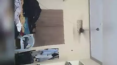Telugu Muslim girl changing dress