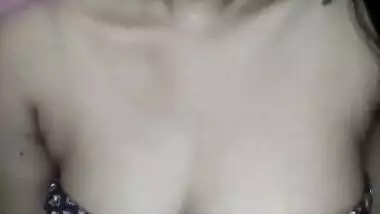 Village Girl showing her perfectly shape boobs