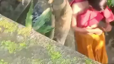 Village mom petticoat removed boob show after bath