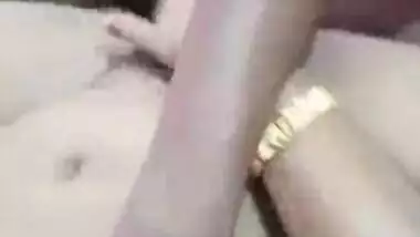 Horny Indian House Wife Rubbing Her Clit While Getting Drilled