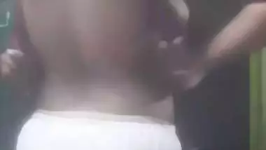 College girl stripping and showing big boobs viral MMS