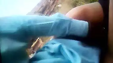 Village bhabi naked outdoor sex with neighbor