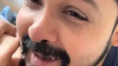 Hot Indian couple enjoys romantic sex in a hotel room