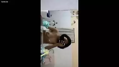 Desi cute girl selfie video