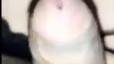 Hot Punjabi Bhabhi giving blowjob