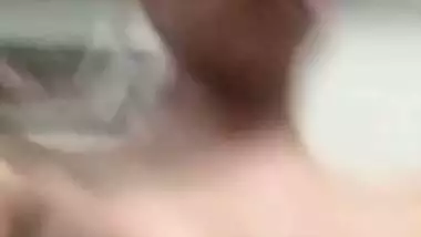 Punjabi girl topless video making for boyfriend