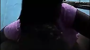 Desi aunty fucked in her bedroom with Hindi Audio