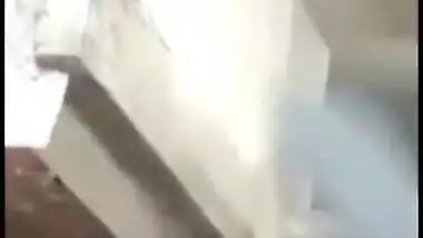 Nude Indian XXX girl gets hard fucked on a rooftop on cam MMS