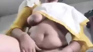 Desi Unsatisfied Milky Boobs Married Bhabi Showing With Talk