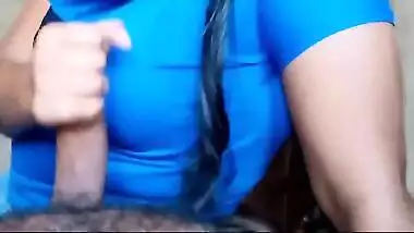 Desi bahbi handjob husband cock