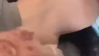 Guy dominates and fucks his GF during Hardcore sex
