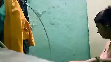 Sexy mom dress change caught by horny son viral MMS