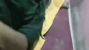 Shy GF hairy pussy capture by boyfriend before sex