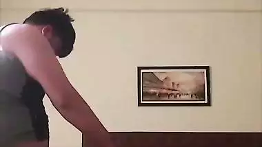 Slim Mumbai girl in doggy fucking with boyfriend