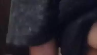 Indian Teen Making Selfie