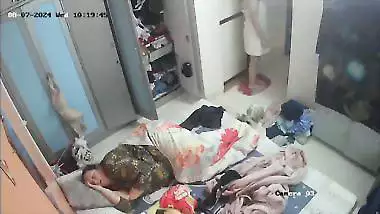 Tanker bhabhi dress change after nude bath