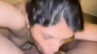 Thick dick sucking Desi MMS HD with sexy boobs show