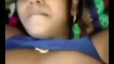 Tamil wife hairy pussy drilling with big dick of husband