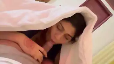 HD Indian blowjob of a wife from her honeymoon