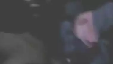 Indian bares her XXX boobies and wears a bra for close-up sex video