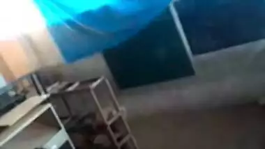 Indian School Girl with Teacher