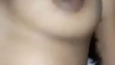 Wife hard fucking with moans with husband