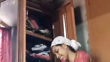 Cute Tamil sister dress change special ops by bro