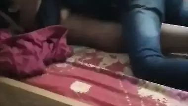 Bihari sex video of a guy fucking his 19-year-old GF in bed