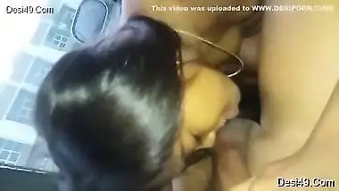 Exclusive- Sexy Telugu Bhabhi Blowjob On Car