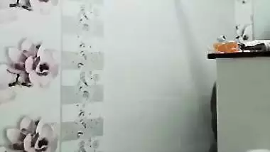 Swathi Naidu after bath