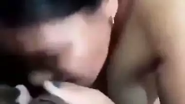 Nepali sex video of a big boob whore sucking a dick