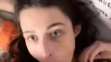 Babe taking long dick