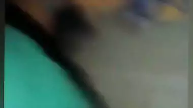 Man presses desi lady’s tight boobs in Bangla sex video