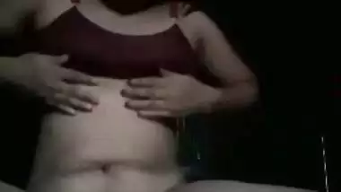Sexy Bengali village girl stripping nude fingering MMS