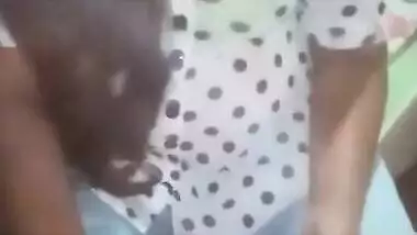 Desi aunty smocking in the room