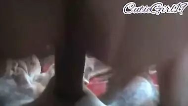 My girlfriend and I fuck when we are alone at home