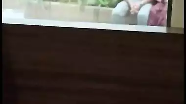 Smooching at public place